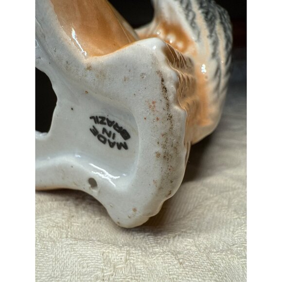 Vintage Brazilian Porcelain Bald Eagle Mid Century - Picture 14 of 16